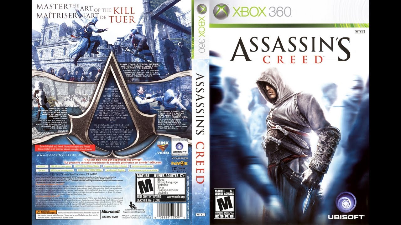 assassins creed 1 xbox 360 iso